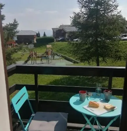 Charming With Balcony In Montalbert * La Plagne